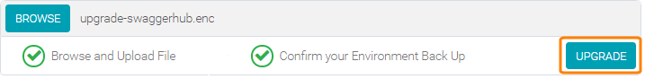Upgrading SwaggerHub